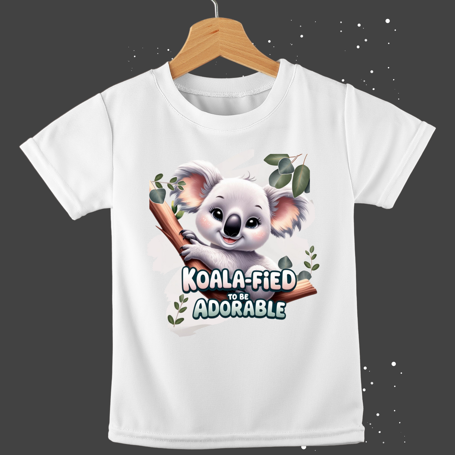 Koala-fied to Be Adorable - Baby T-Shirt