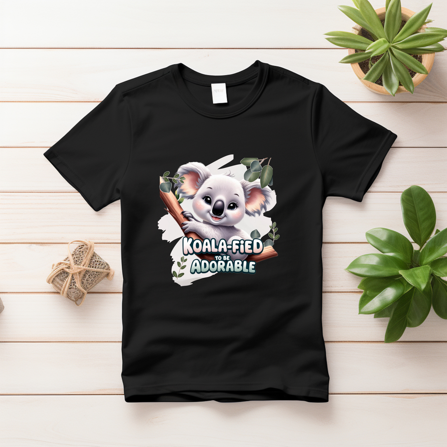 Koala-fied to Be Adorable - Baby T-Shirt
