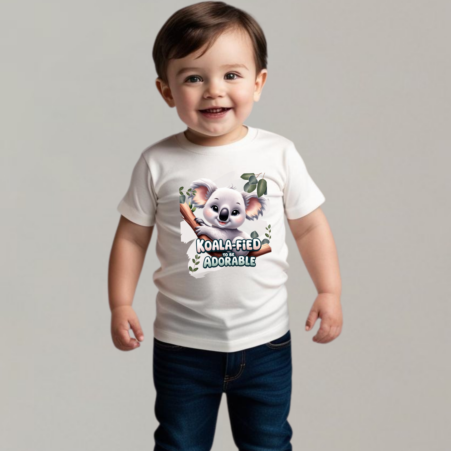 Koala-fied to Be Adorable - Baby T-Shirt