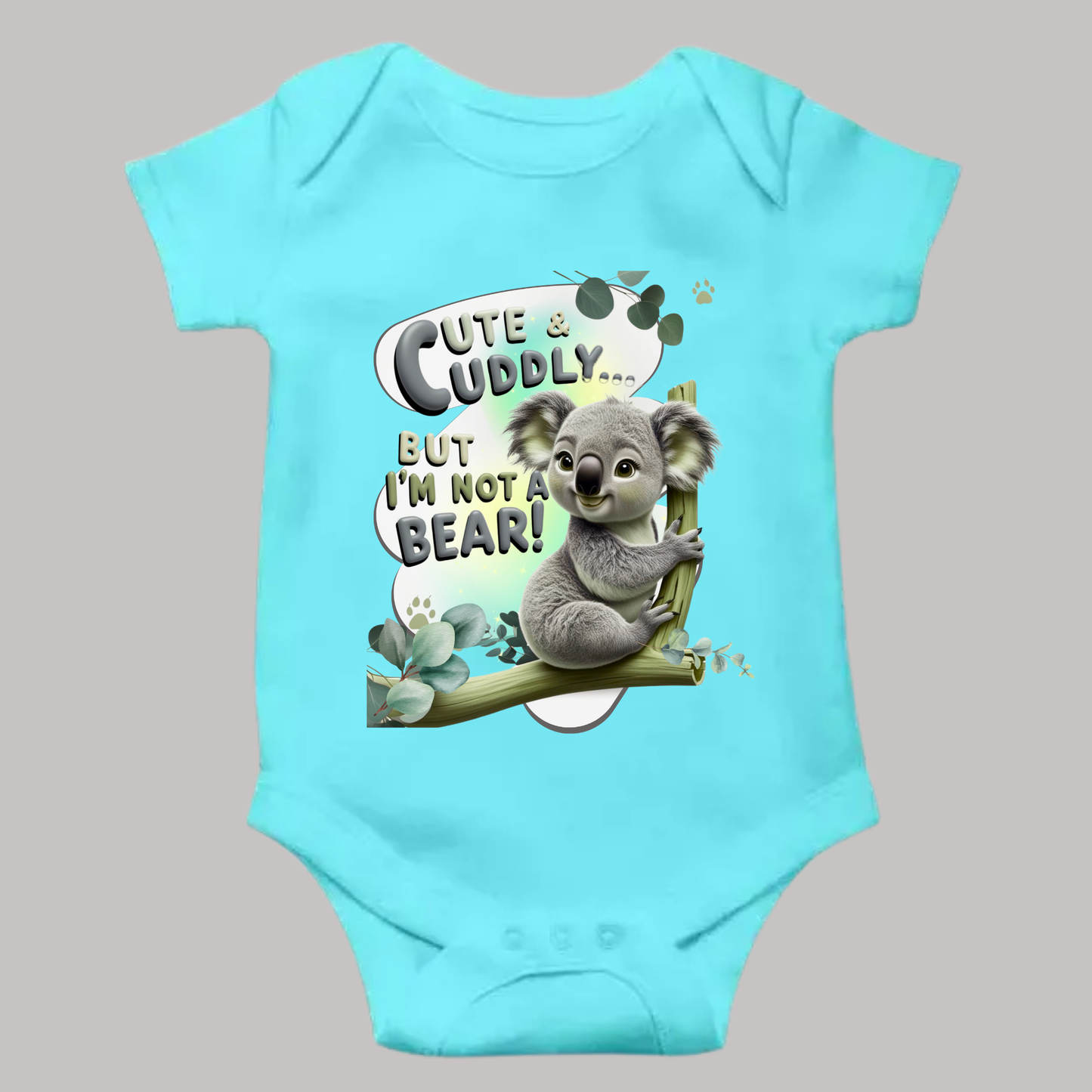 Cute & Cuddly - Koala Baby Romper | 100% Cotton | Made in India
