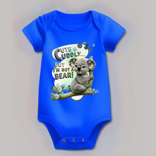 Cute & Cuddly - Koala Baby Romper | 100% Cotton | Made in India