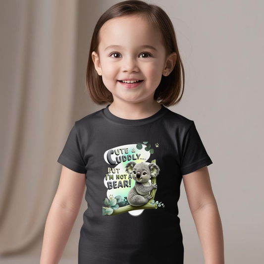 Cute & Cuddly - Koala Kids T-Shirt | 100% Cotton | Made in India