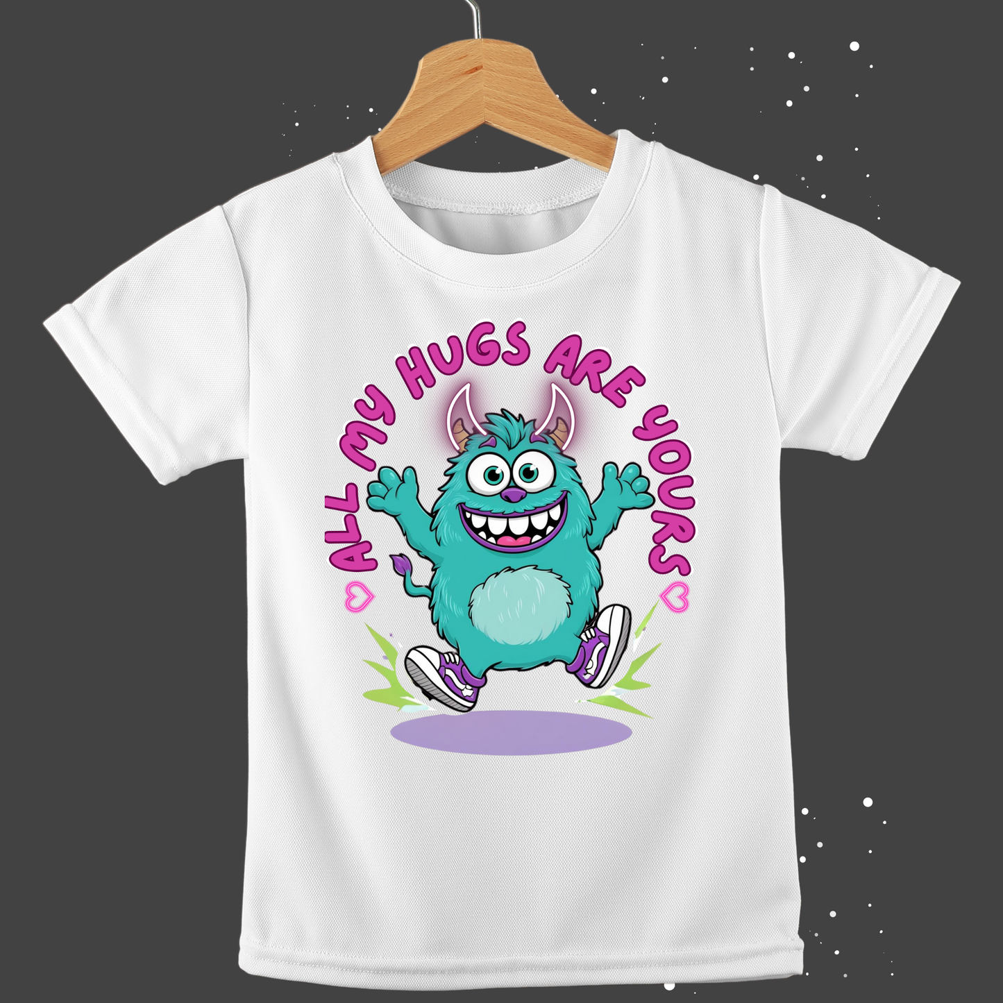 All My Hugs Are Yours – Adorable Kids T-Shirt