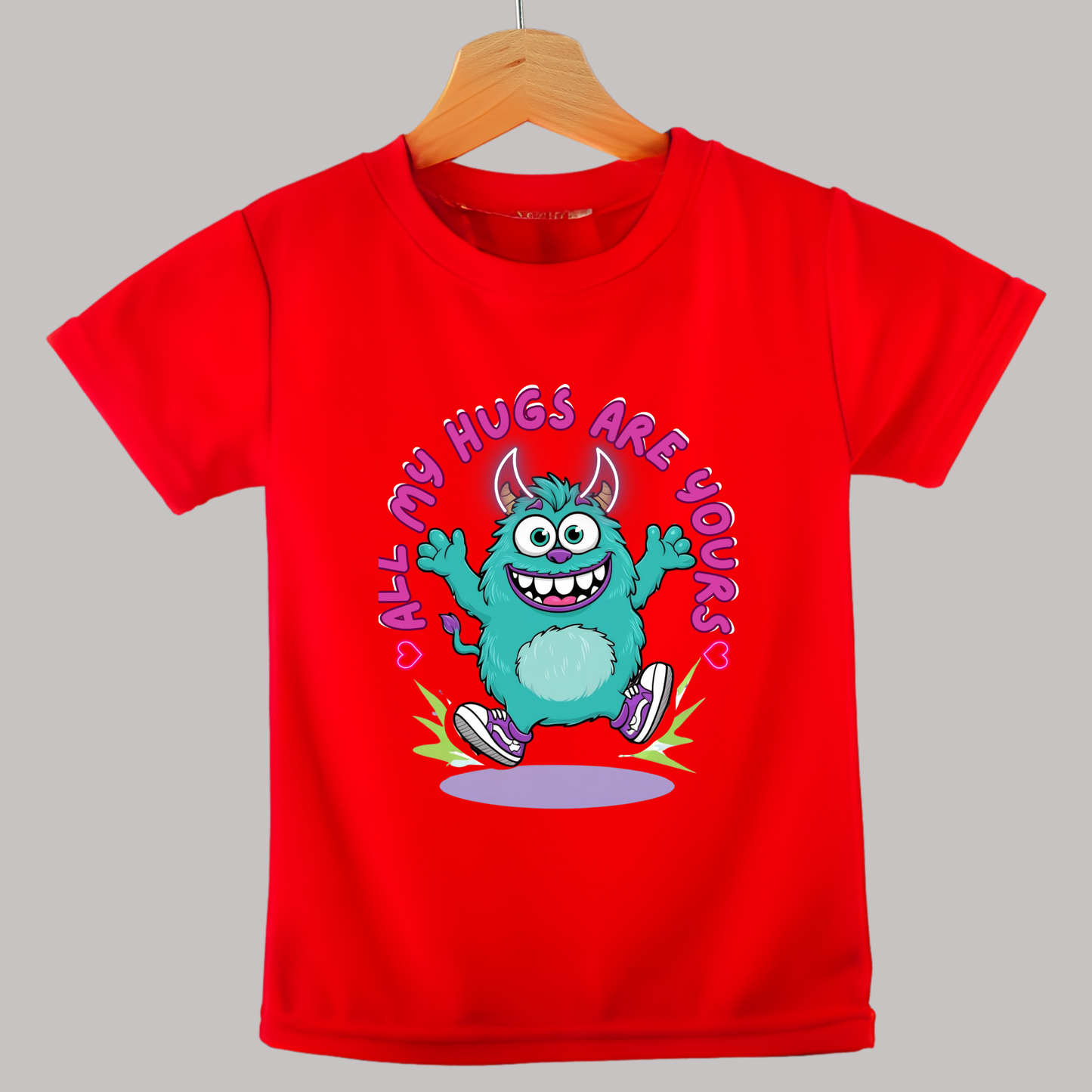 All My Hugs Are Yours – Adorable Kids T-Shirt