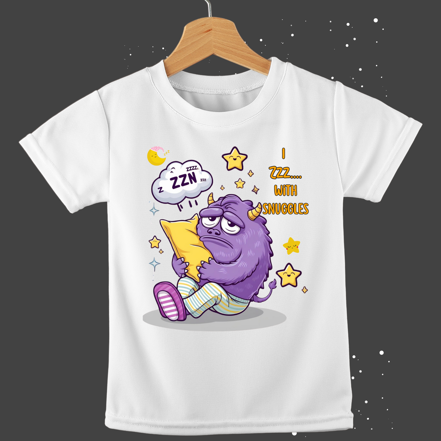 I Zzz.... with Snuggles – Cozy Kids T-Shirt