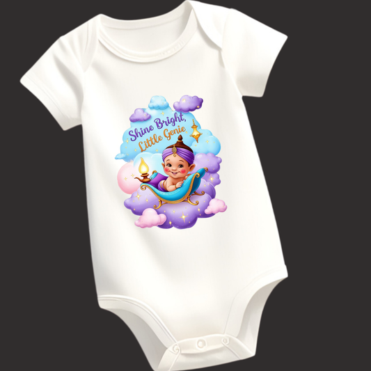 ✨ Shine Bright, Little Genie – Magical Romper for Tiny Dreamers!