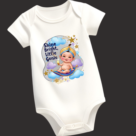 ✨ Shine Bright, Little Genie – Magical Romper for Tiny Dreamers!