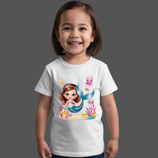Mermaid Magic – Dreamy Tees for Little Ocean Queens