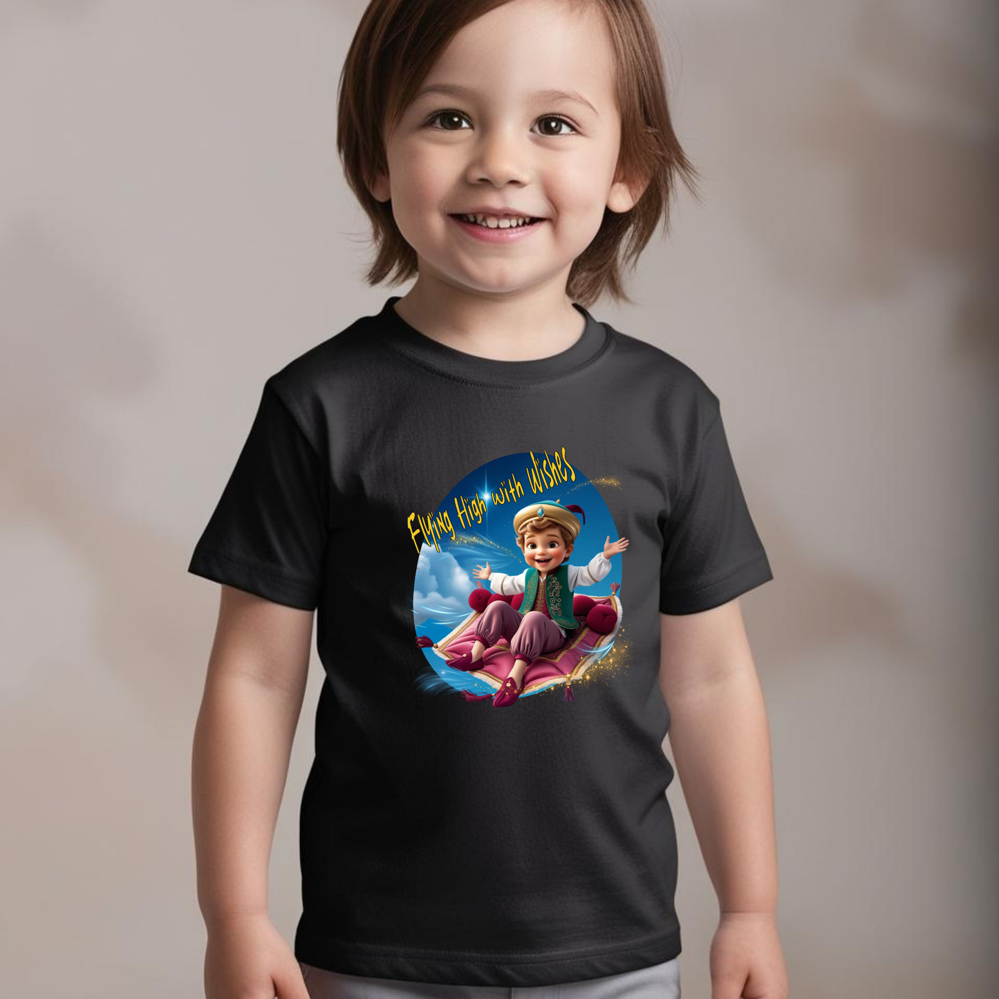 Flying High with Wishes – Magical Toddler Tee