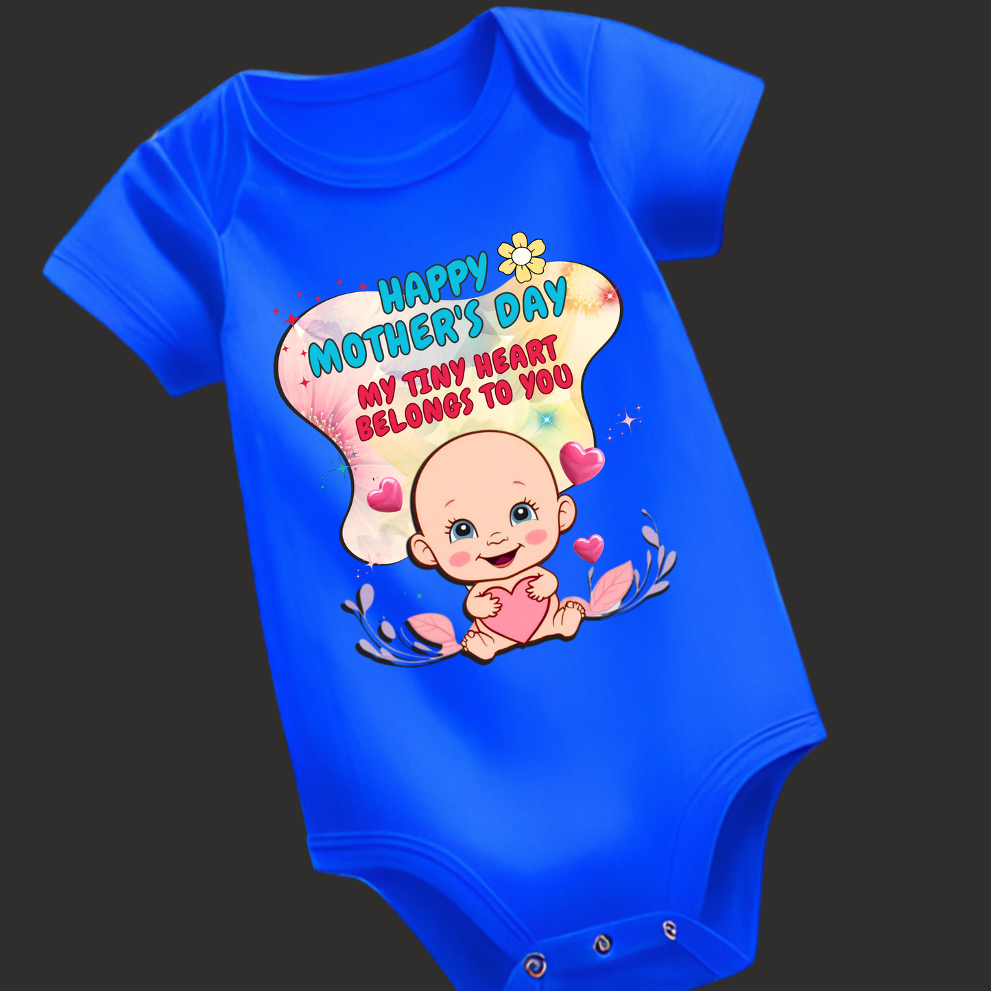 My Tiny Heart Belongs to You – Mother’s Day Special Romper ( Unisex)