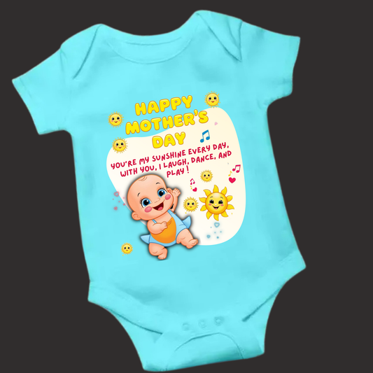 You Are My Sunshine Everyday – Mother's Day Romper (unisex)