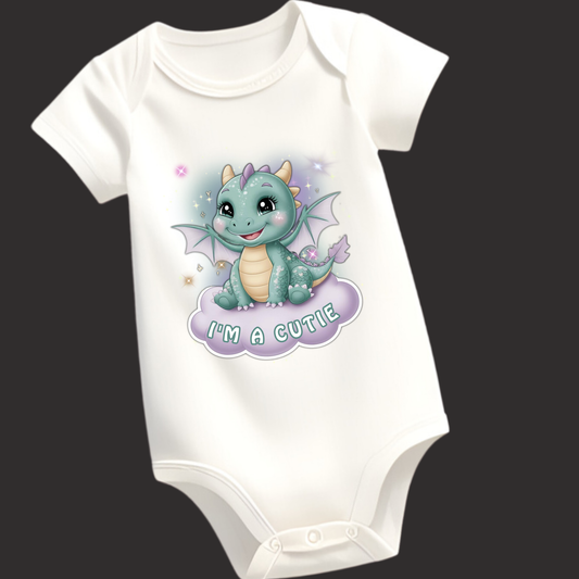Lil' Dragon Collection – "I'm a Cutie" Romper
