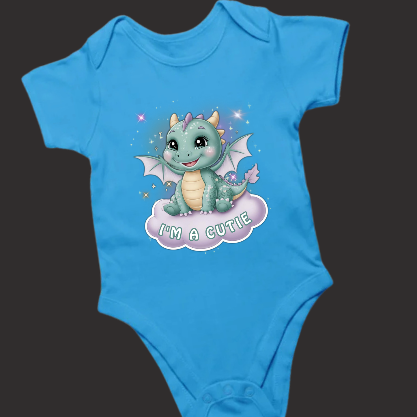 Lil' Dragon Collection – "I'm a Cutie" Romper