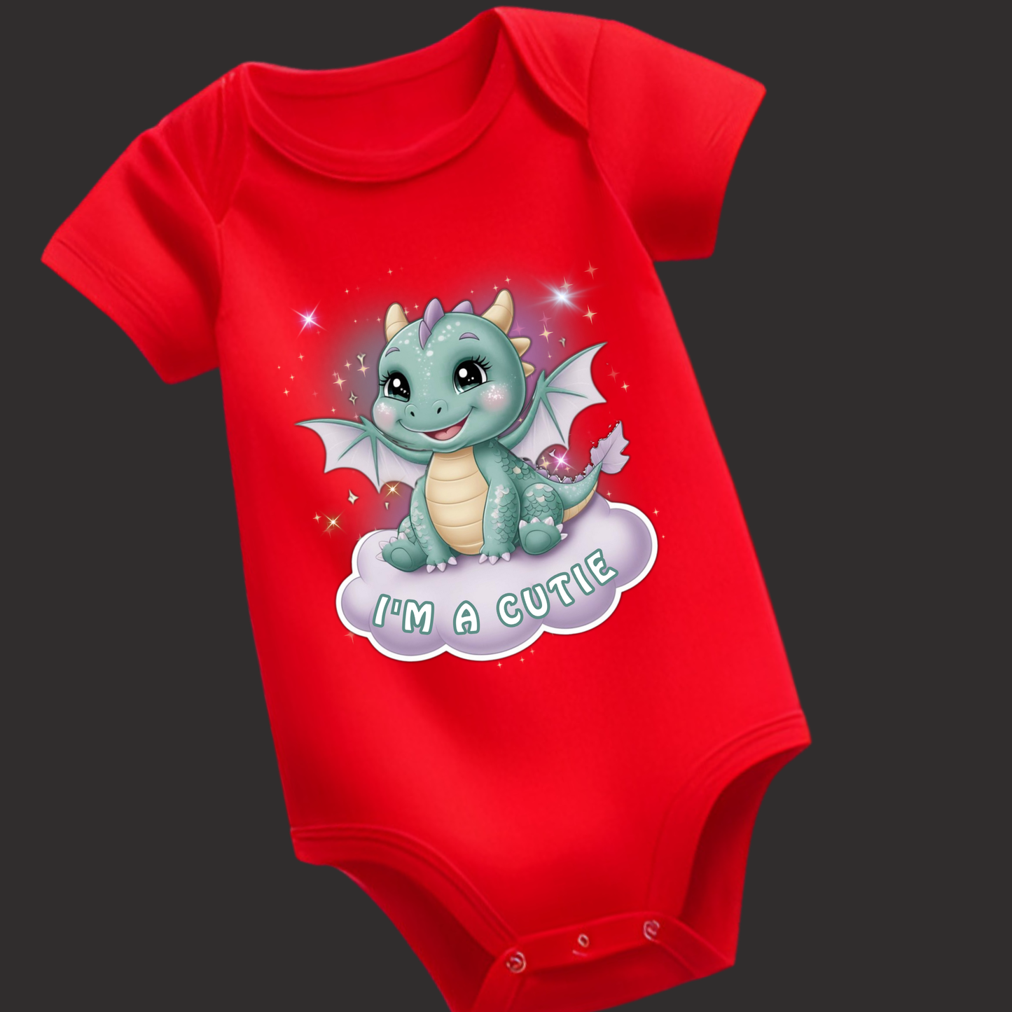 Lil' Dragon Collection – "I'm a Cutie" Romper
