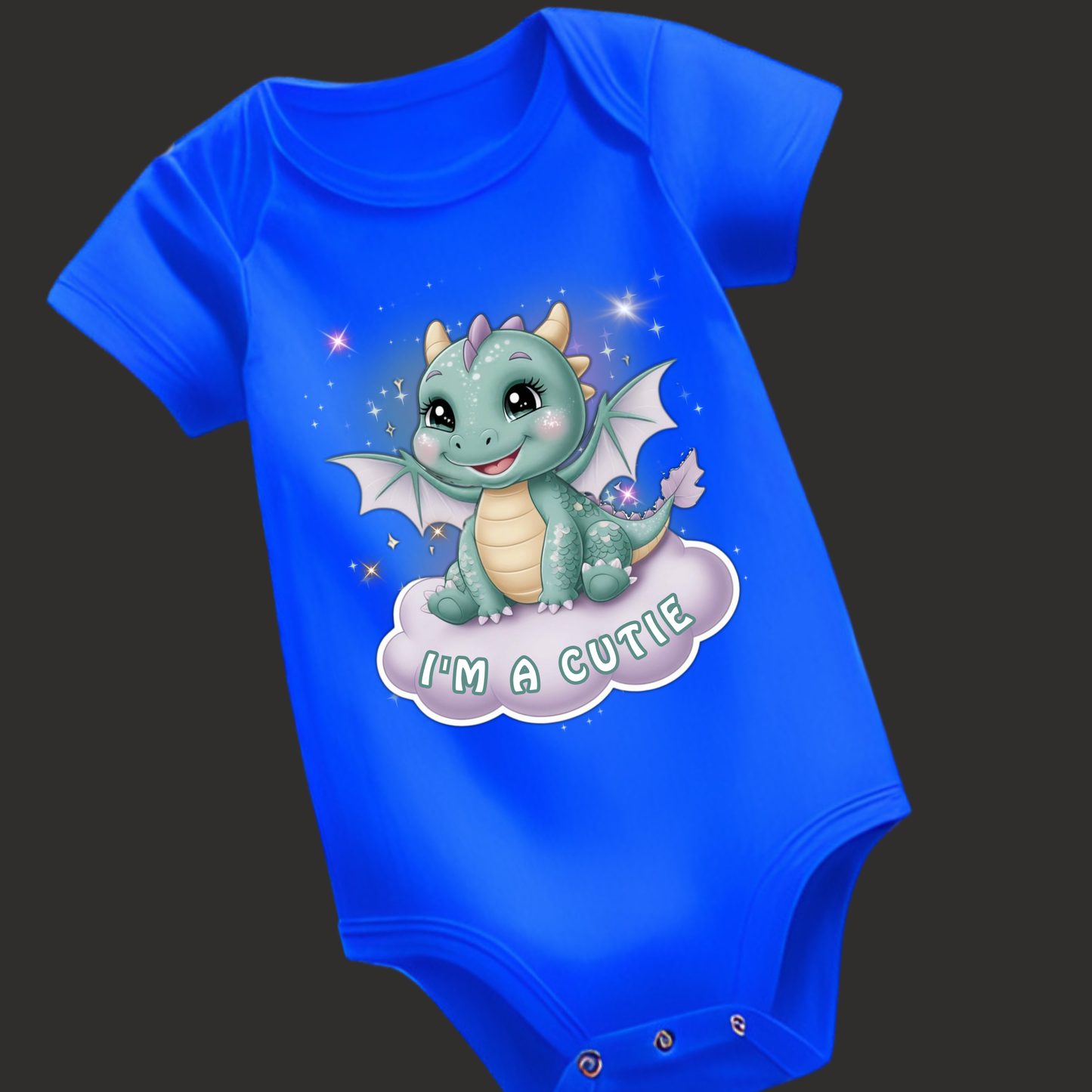 Lil' Dragon Collection – "I'm a Cutie" Romper