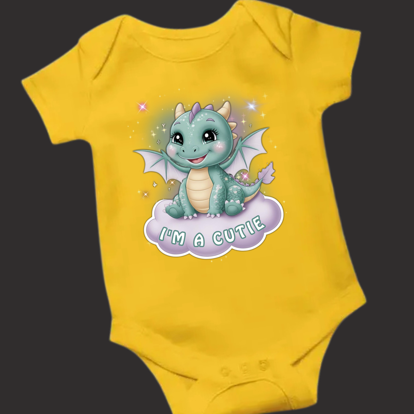 Lil' Dragon Collection – "I'm a Cutie" Romper
