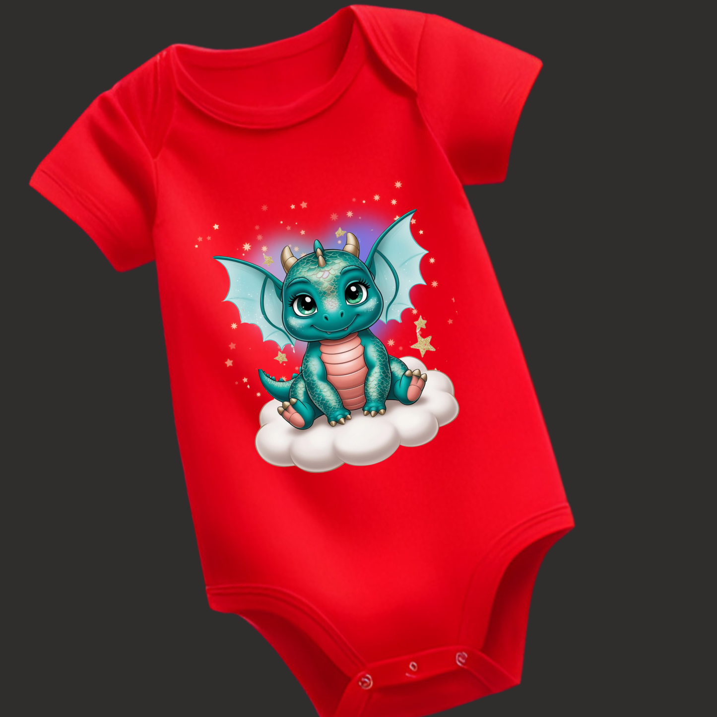 Lil' Dragon Collection – Baby Dragon Romper (Unisex)