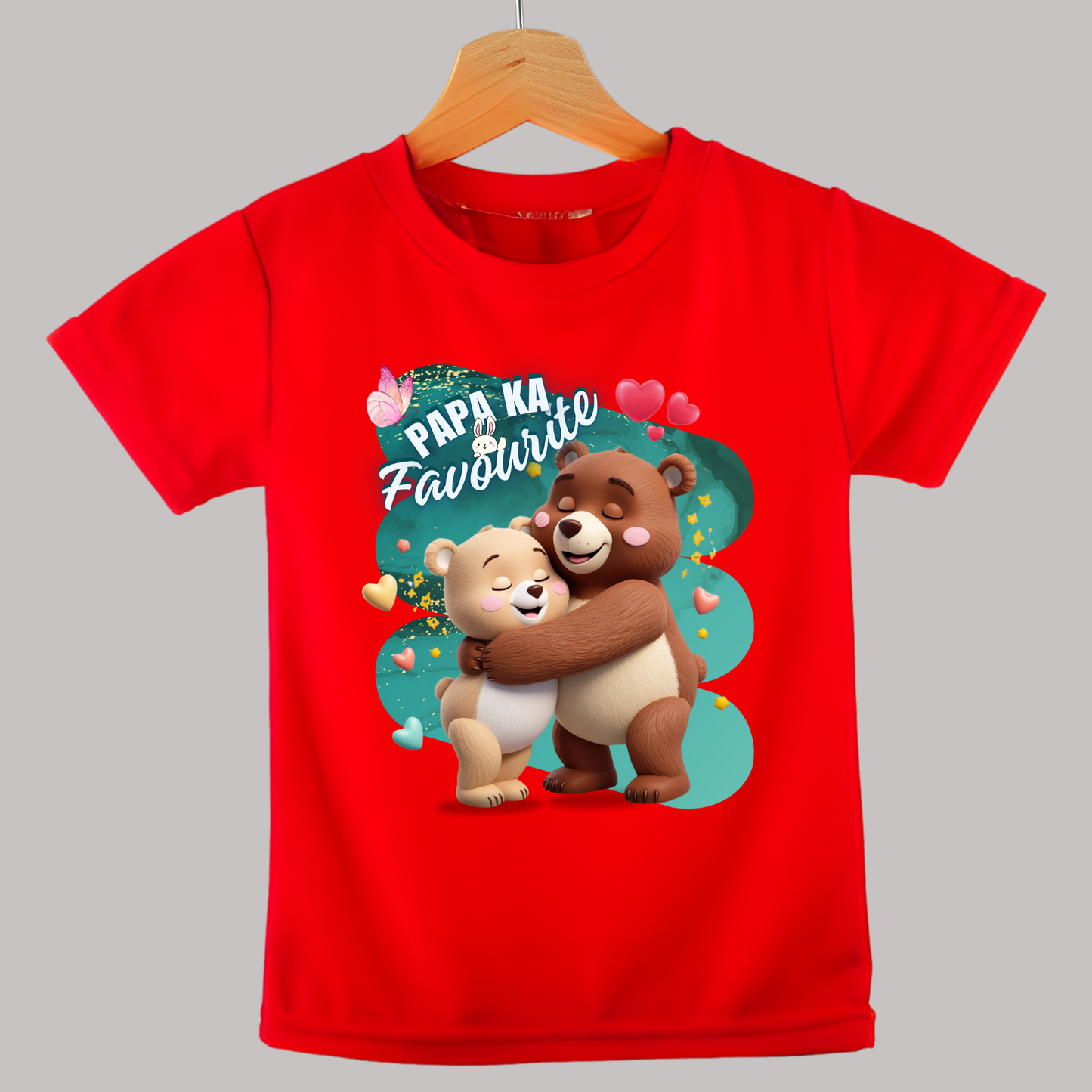 Papa Ka Favourite – Cute Toddler T-Shirt | Father's Day Gift