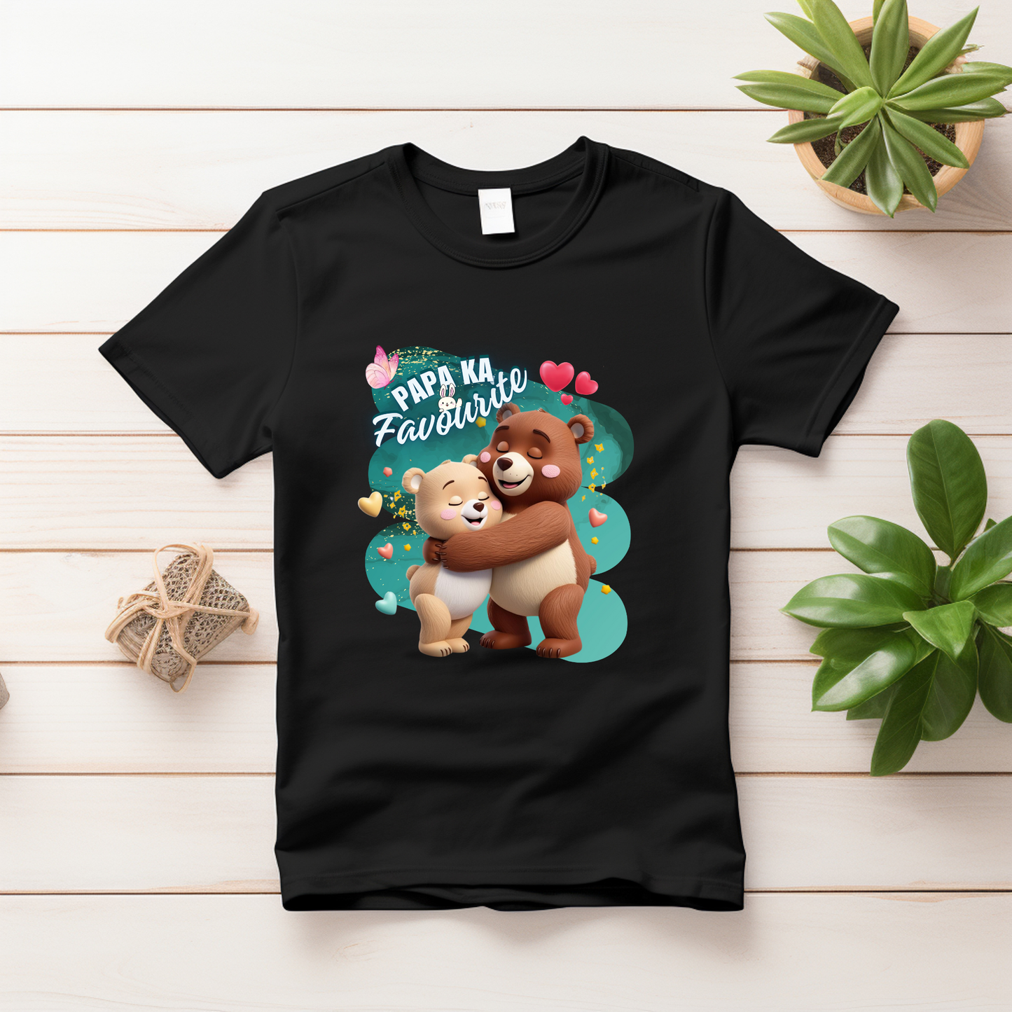 Papa Ka Favourite – Cute Toddler T-Shirt | Father's Day Gift
