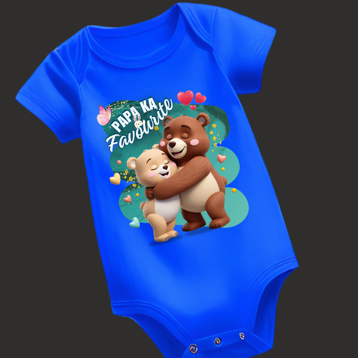 Papa Ka Favourite – Custom Baby Romper | Father's Day Special