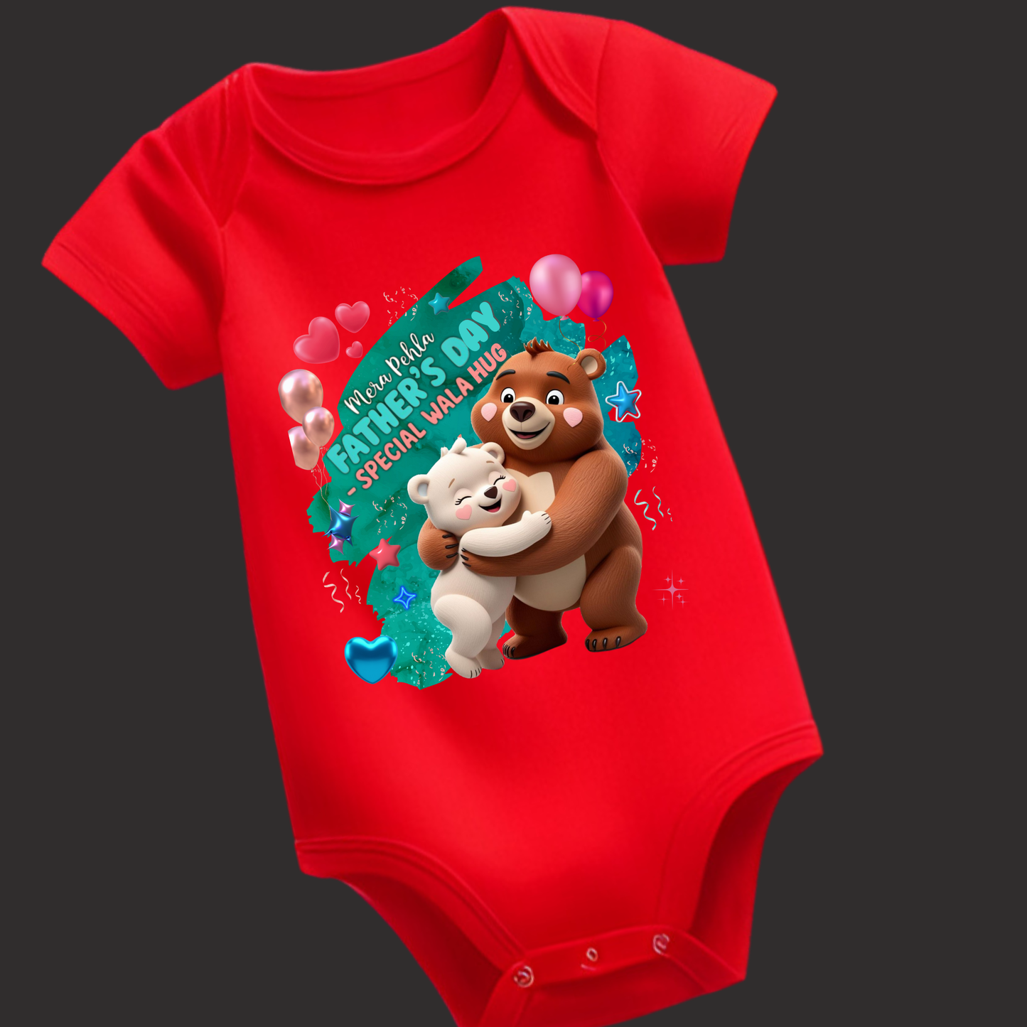 Mera Pehla Father’s Day – Special Wala Hug | Baby Romper