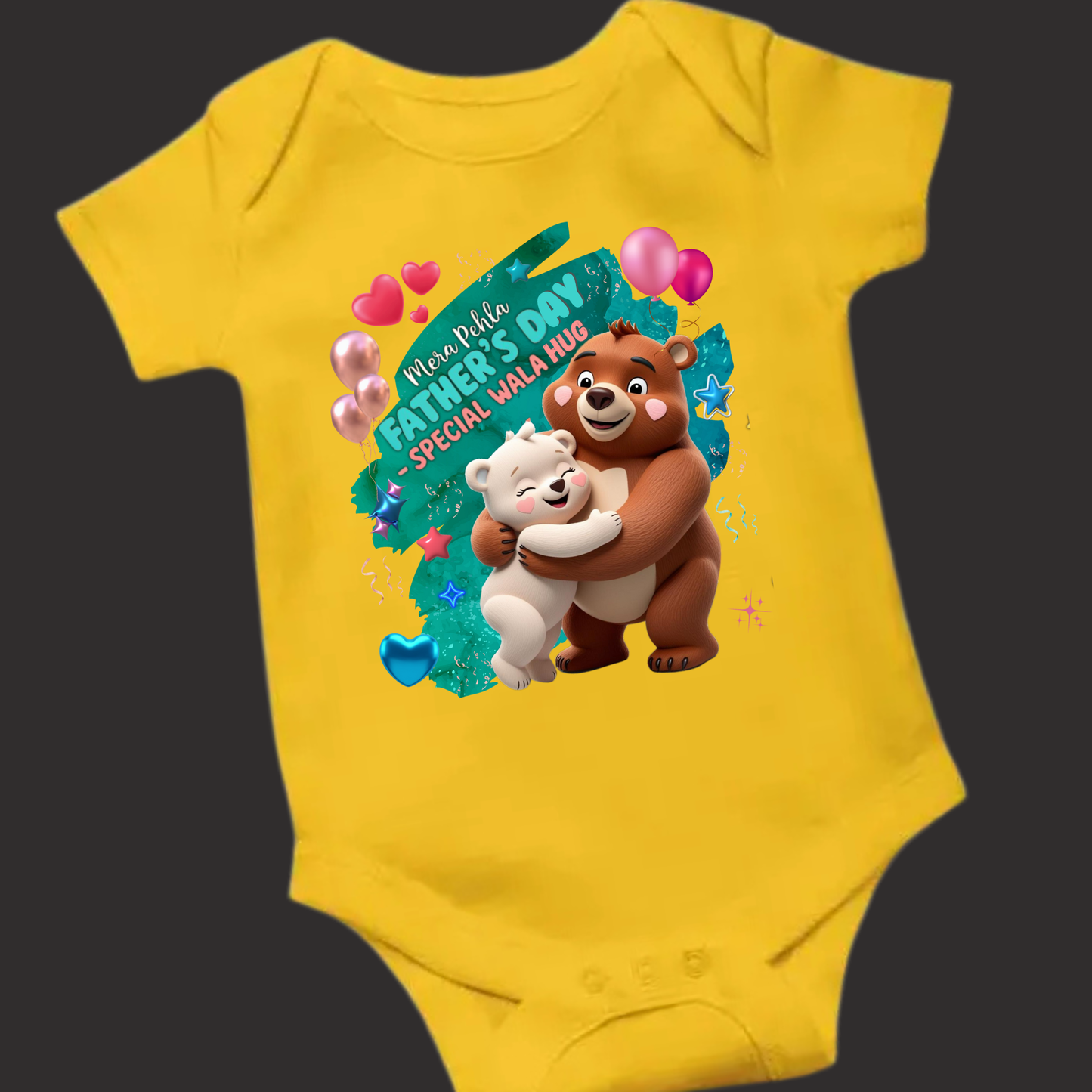 Mera Pehla Father’s Day – Special Wala Hug | Baby Romper