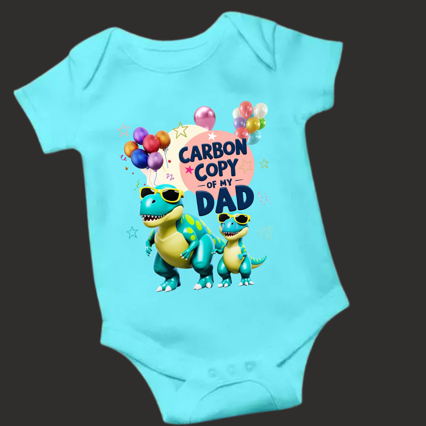 Carbon Copy of My Dad | Baby Romper