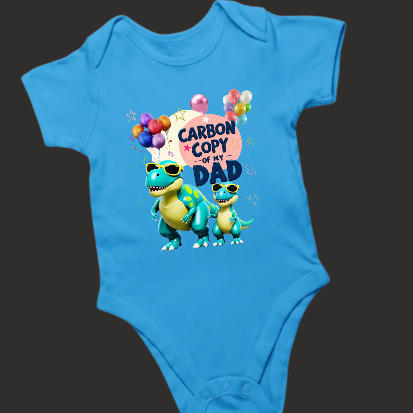 Carbon Copy of My Dad | Baby Romper