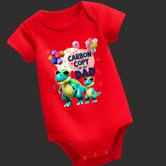Carbon Copy of My Dad | Baby Romper