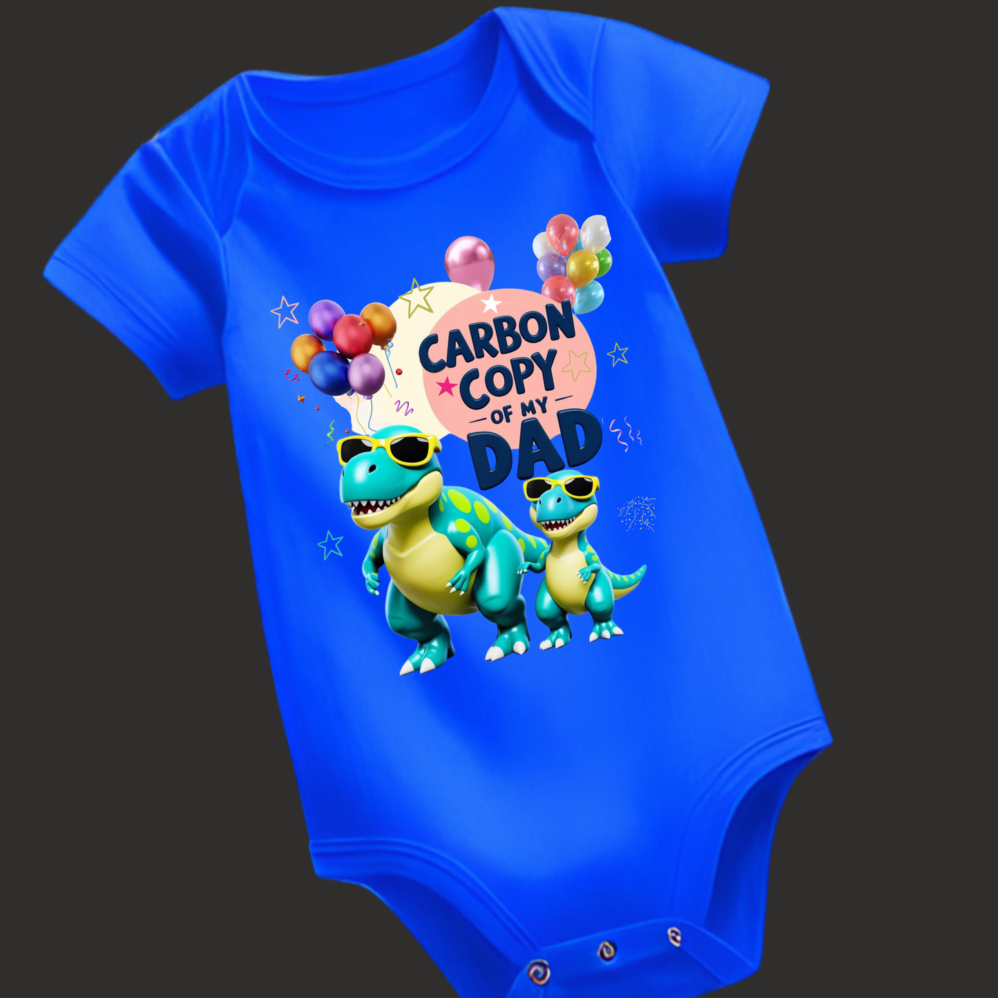 Carbon Copy of My Dad | Baby Romper