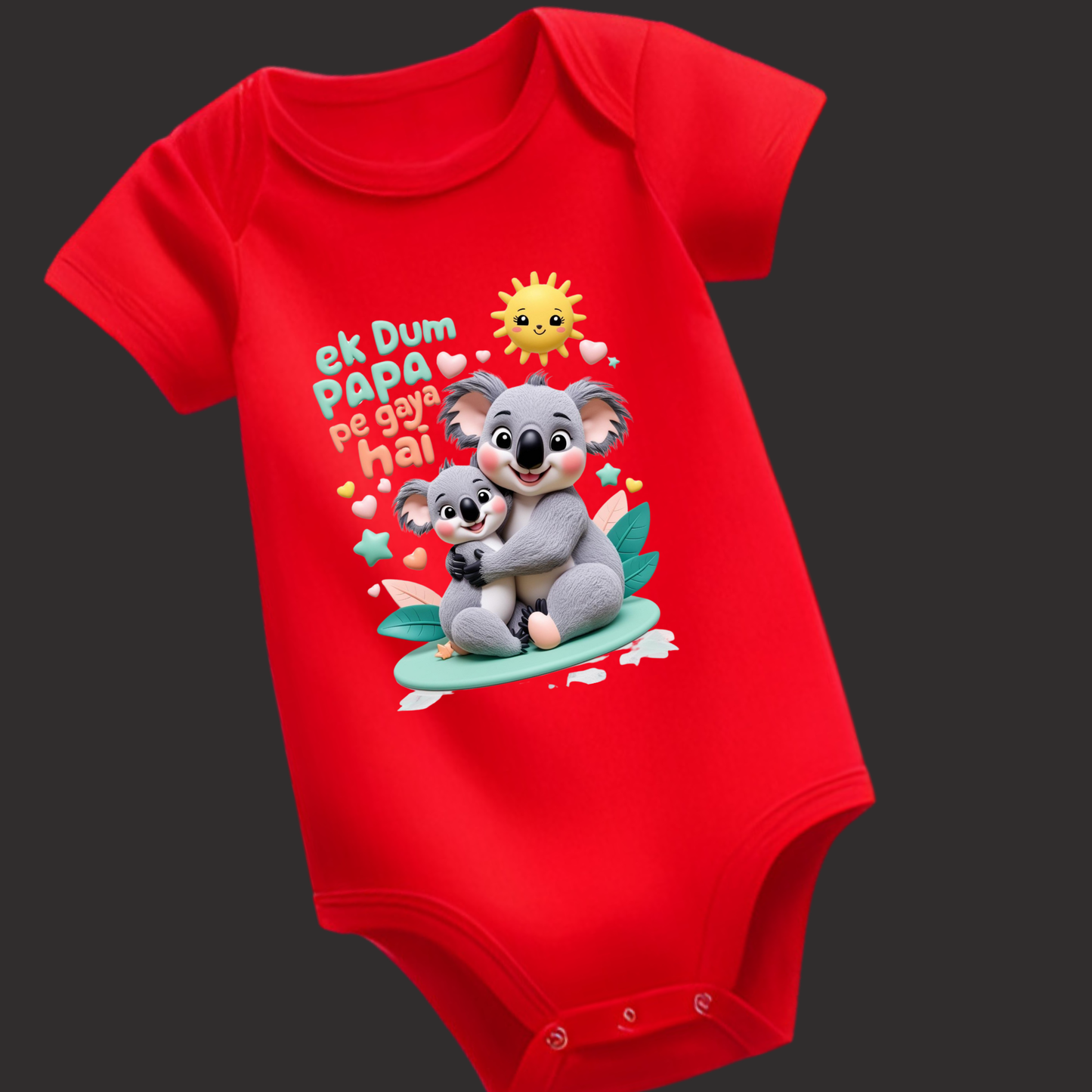 Ek Dum Papa Pe Gaya Hai | Baby Romper