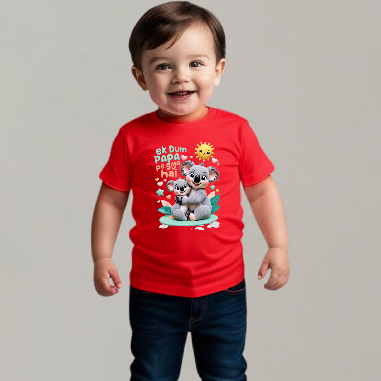 Ek Dum Papa Pe Gaya Hai | Toddler T-Shirt