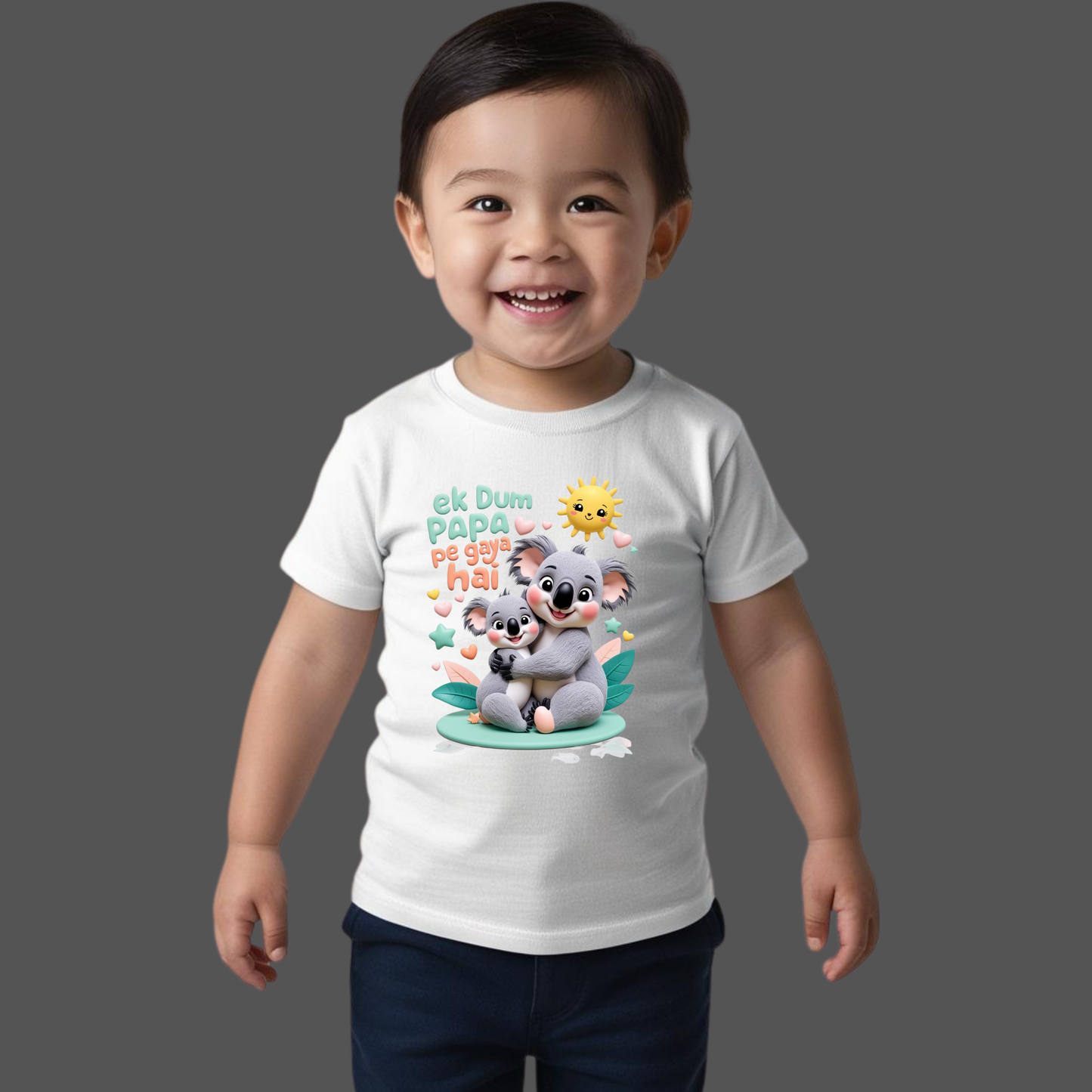 Ek Dum Papa Pe Gaya Hai | Toddler T-Shirt