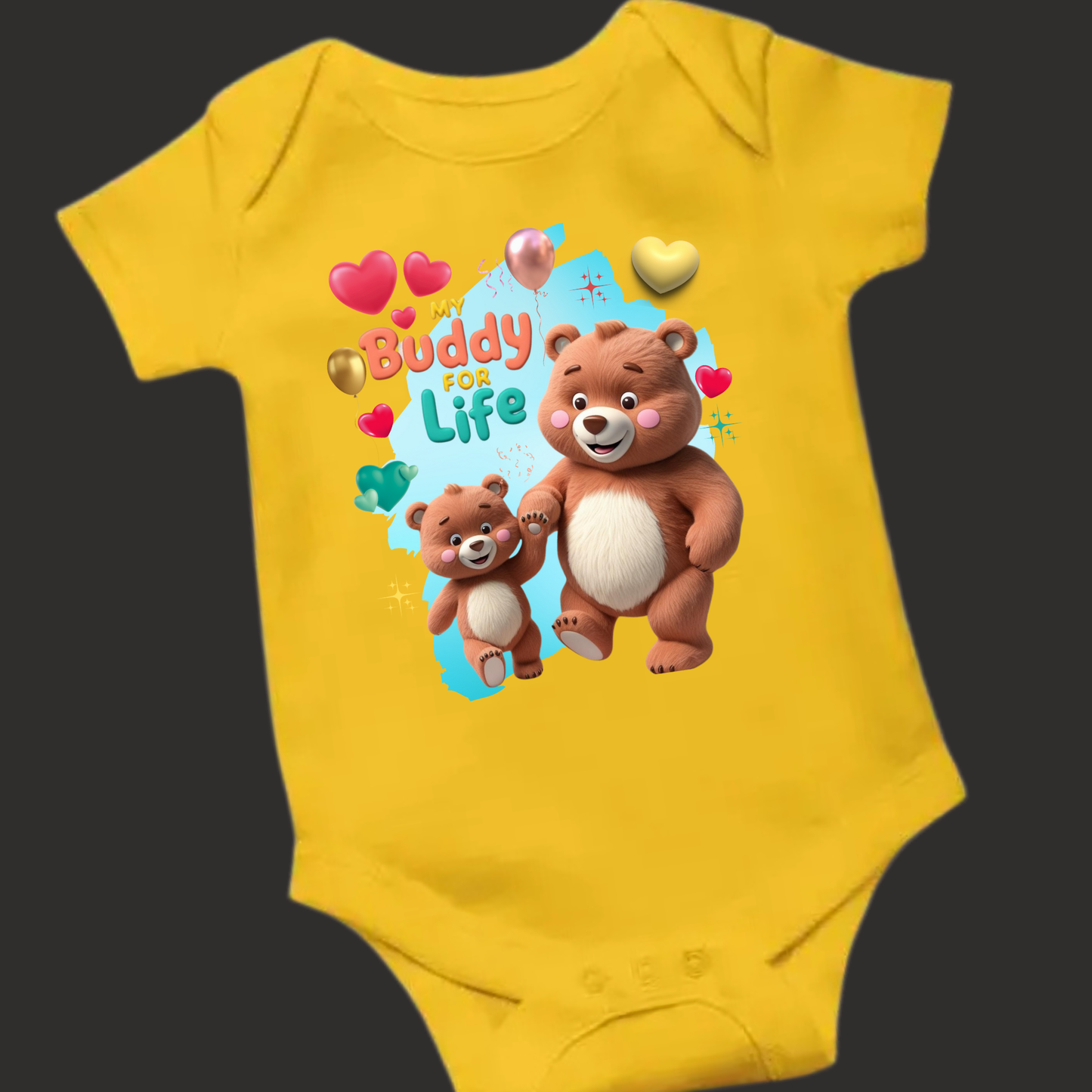 My Buddy for Life | Baby Romper