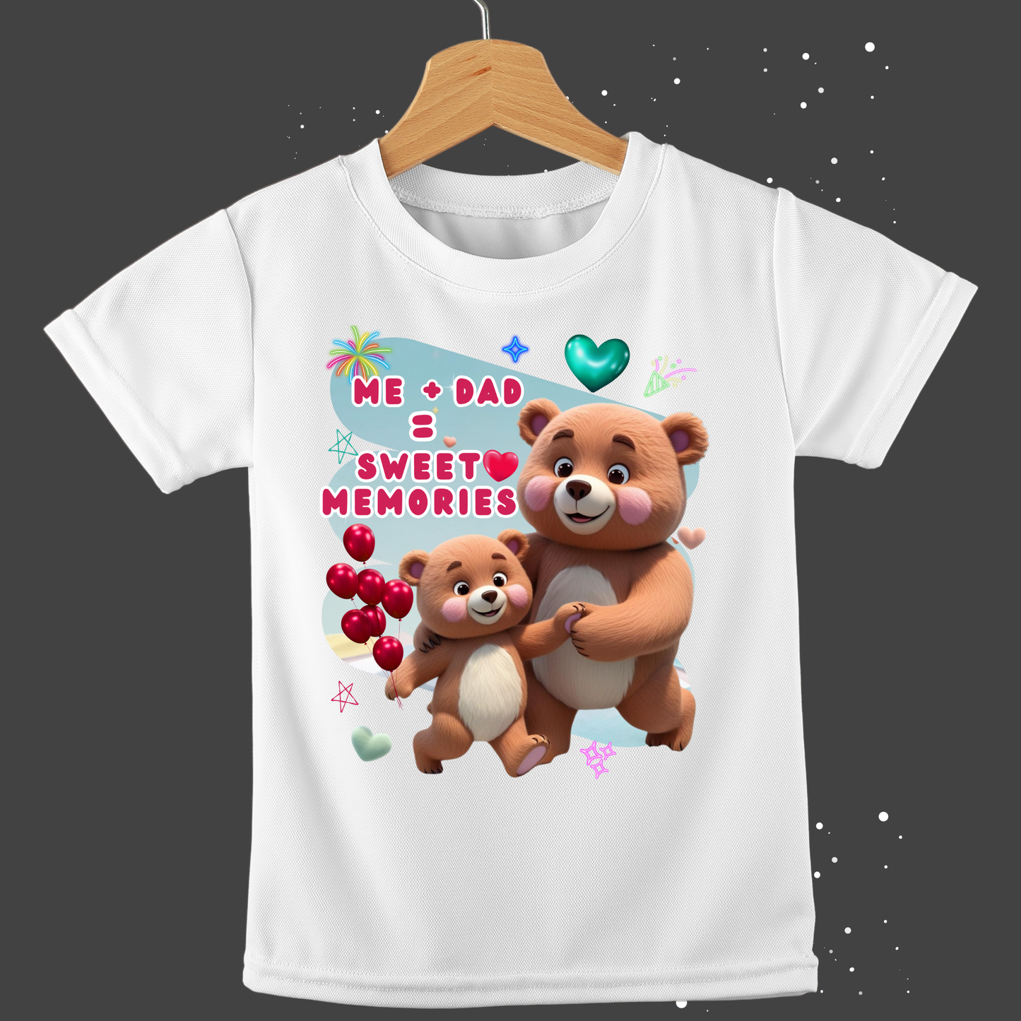 Me + Dad = Sweet Memories | Toddler T-Shirt