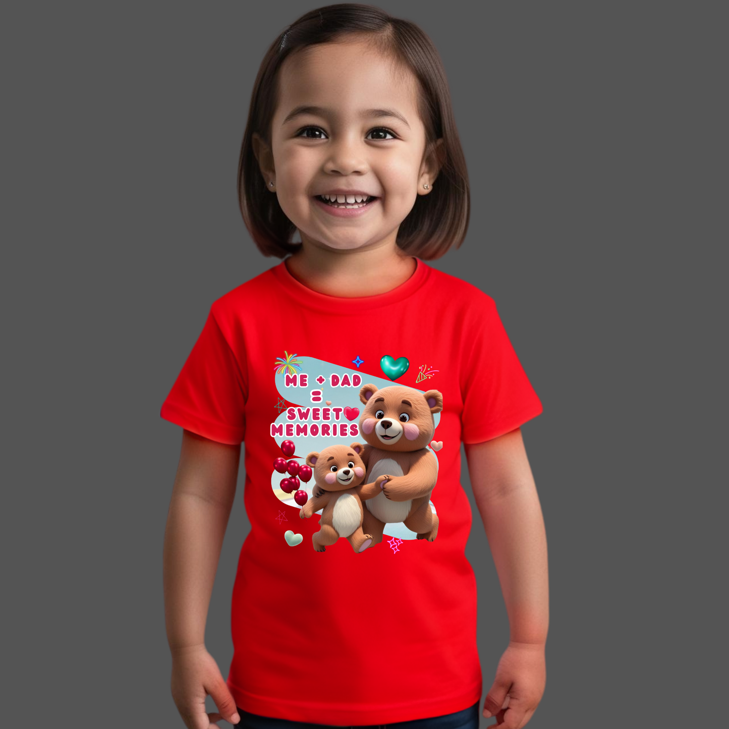 Me + Dad = Sweet Memories | Toddler T-Shirt
