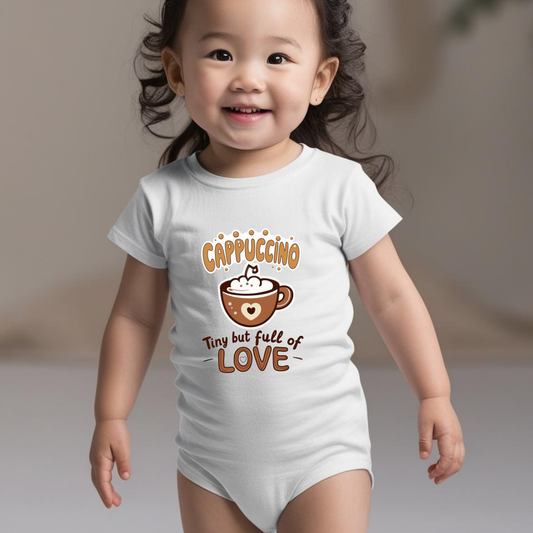 Mom and Baby T-Shirt Set – Coffee & Cappuccino Matching Design