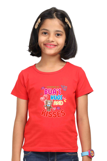 Adorable Bua-Themed Girls T-shirts