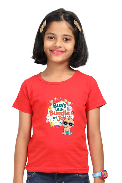 Adorable Bua- Girls T-shirts – Custom-Made for Comfort and Style