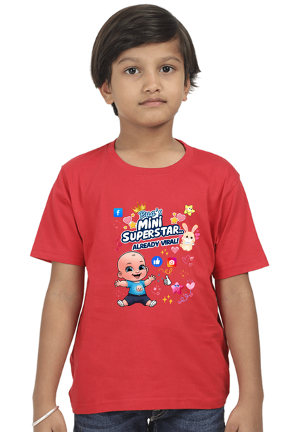 Adorable Bua- Boys T-shirts – Custom-Made for Comfort and Style