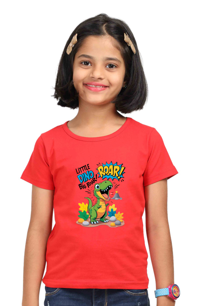 Baby Dinosaur Romper - 'Little Dino' Design | Soft Cotton Toddler T-Shirt