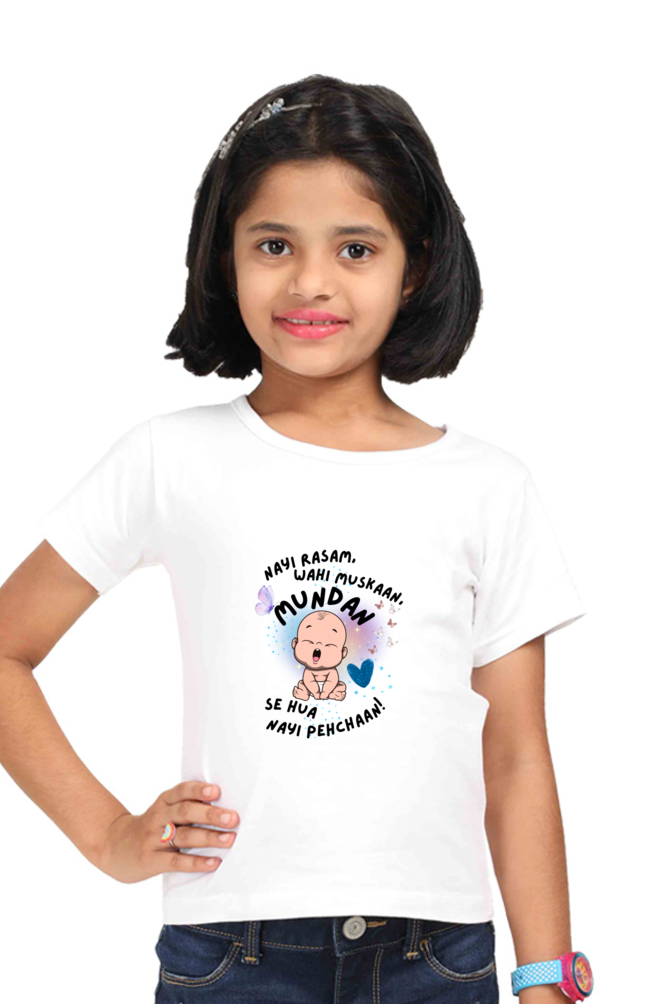Customized Mundan Ceremony T-Shirt – Celebrate Baby’s First Haircut in Style