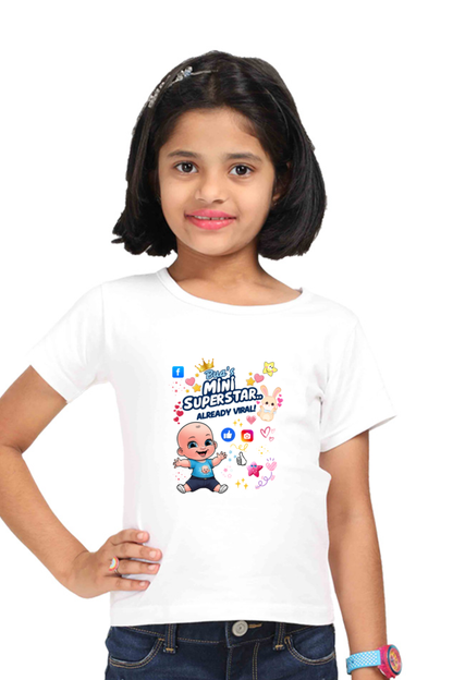 Adorable Bua- Girls T-shirts – Custom-Made for Comfort and Style
