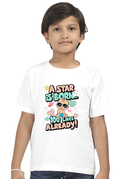 A Star is Born"  Boys T-shirt – 100 Likes Already!