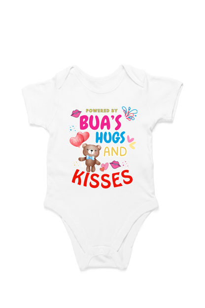 Adorable Bua-Themed Cotton Baby Romper – Custom-Made for Comfort and Style