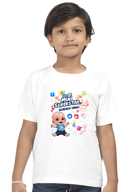 Adorable Bua- Boys T-shirts – Custom-Made for Comfort and Style