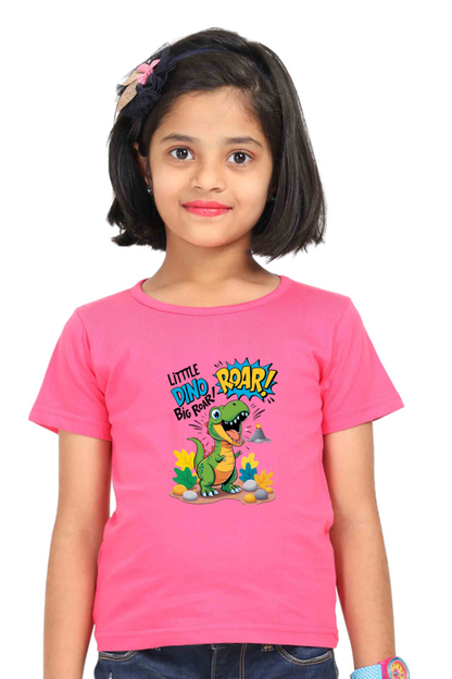 Baby Dinosaur Romper - 'Little Dino' Design | Soft Cotton Toddler T-Shirt