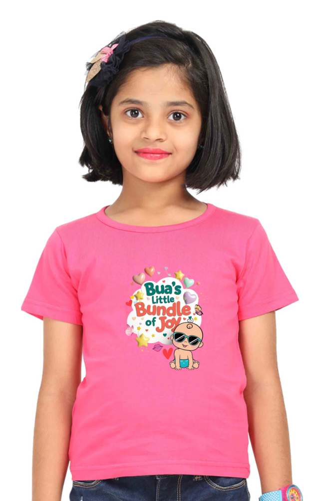 Adorable Bua- Girls T-shirts – Custom-Made for Comfort and Style