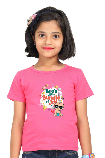 Adorable Bua- Girls T-shirts – Custom-Made for Comfort and Style