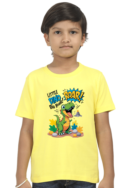 Baby Dinosaur Romper - 'Little Dino' Design | Soft Cotton Toddler T-Shirt